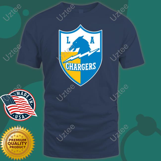 Los Angeles Chargers Vintage Shield Logo T Shirts