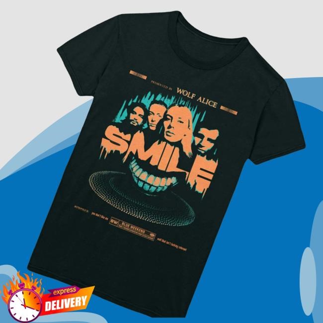 Wolf Alice Merch Store Smile Tank Top