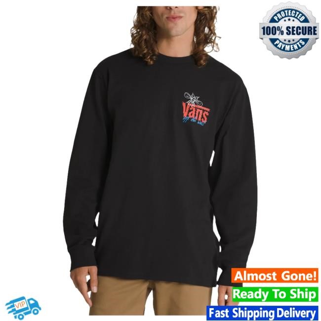 Official Vans Merch Tear Mountain Long Sleeve T-Shirt