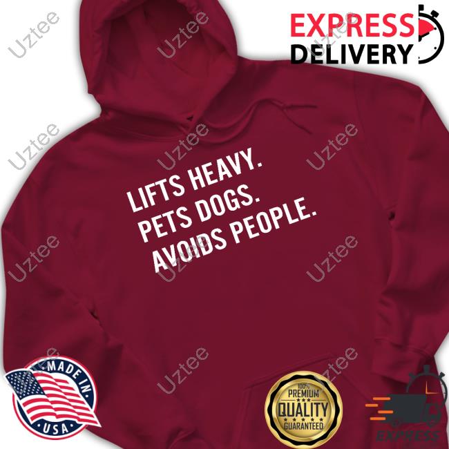 Ironpanda Lifts Heavy Pets Dogs Avoids People Long Sleeve Tee Shirt