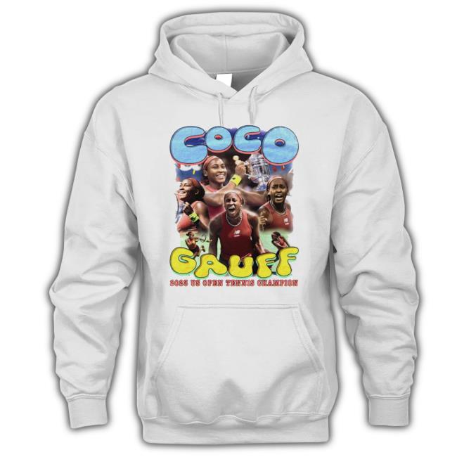 Coco Gauff 2023 Us Open Tennis Champion Tee