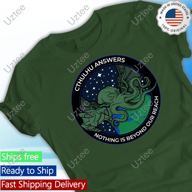 Octopus Cthulhu Answers Nothing Is Beyond Our Reach Sweatshirt