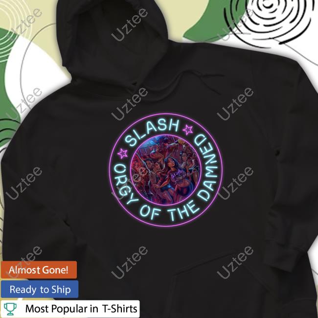 Slash Merch Orgy Of The Damned T Shirt