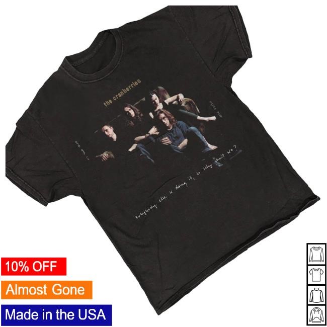 Official Merchandise Store The Cranberries Everybody Else Is Doing It Tank Top