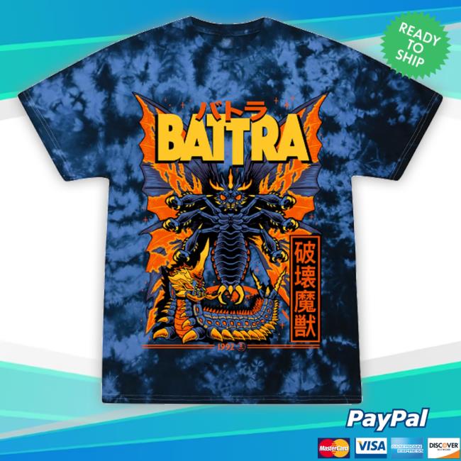 Battra Dark Moth Tie Dye Long Sleeve T Shirt