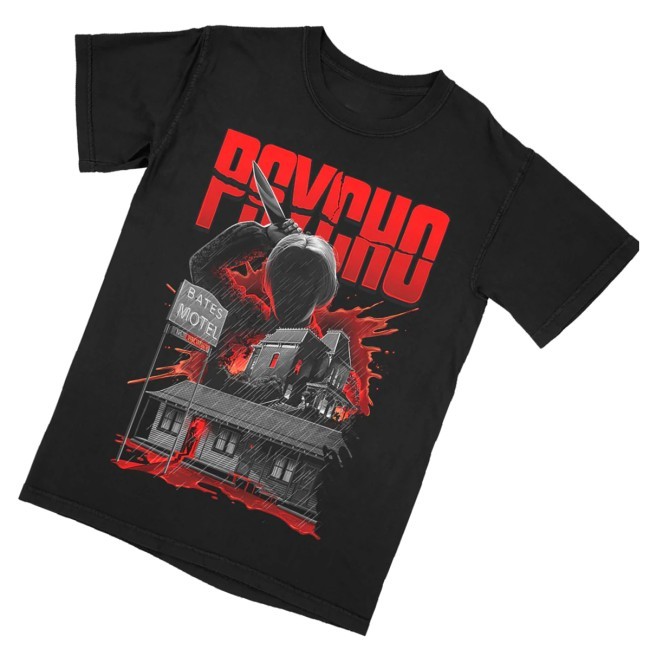 Terror Threads Merch Store Psycho We All Go A Little Mad Sometimes Shirt, Hoodie, Sweatshirt