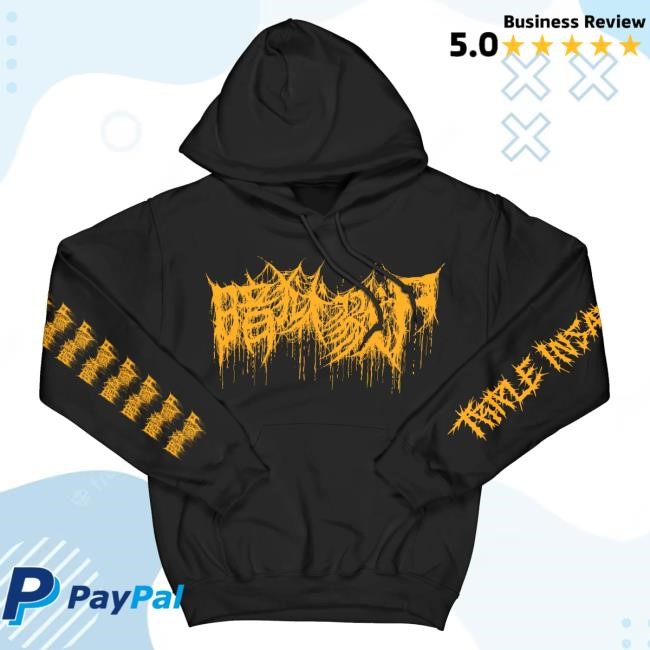 Reality Fade Merch Shop Store The Dark Prison Massacre Triple Insanity Hoodie