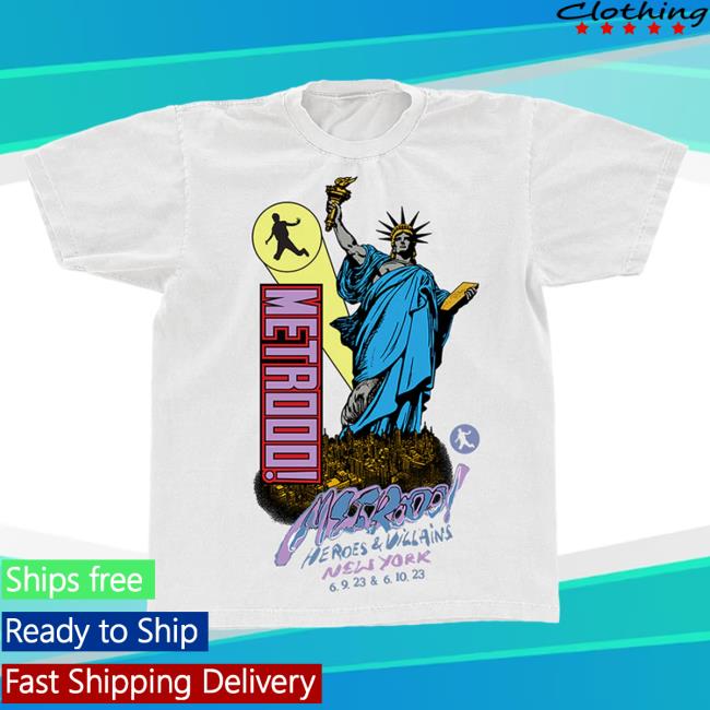 Official Spotify Capsule Store Merch Metro Boomin Ny Heroes & Villains Shirt SpotifyCapsuleStore MetroBoomin Shop