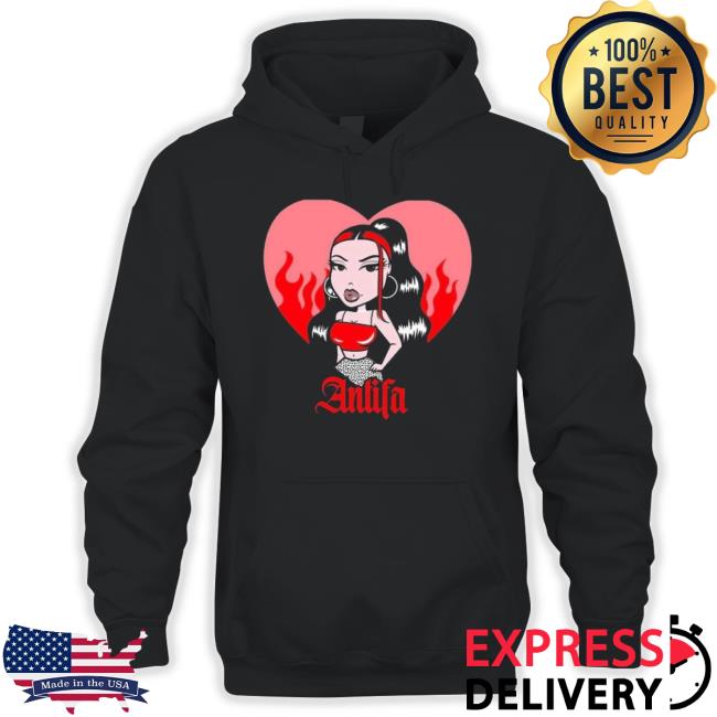 Antifa Socialist Sassy Bratz Doll Heart Baddie shirt
