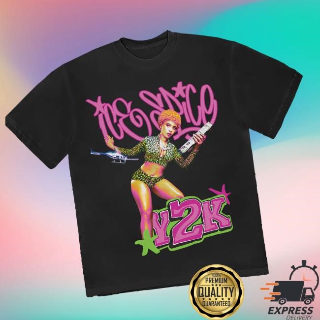 Limited Ice Spice Music Merch Store Y2k! Graphic Crewneck Sweatshirt