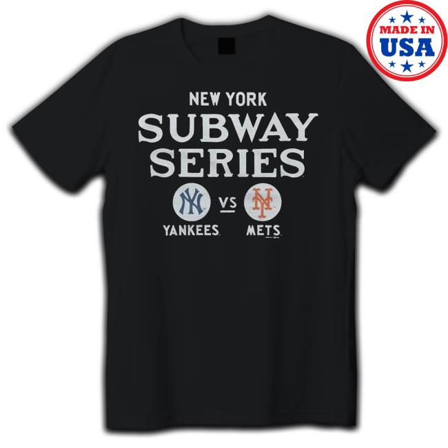 New York Subway Series Yankees Vs Mets Tee Shirt