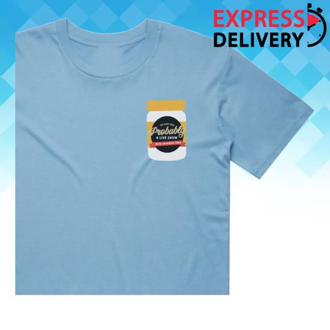 Official Probably Merch 23-24 Live Show Tour T-Shirt