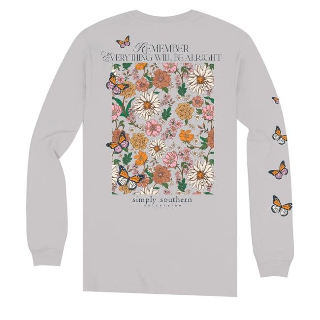 Simplycutetees Merch Store Simply Southern Remember Butterfly T Shirt