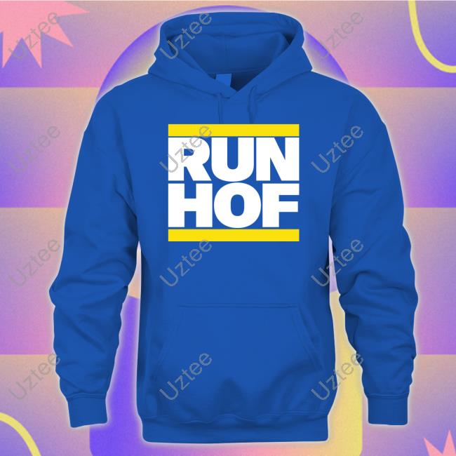 95.7 The Game Bonta Hill Wearing Run Hof Sweatshirt