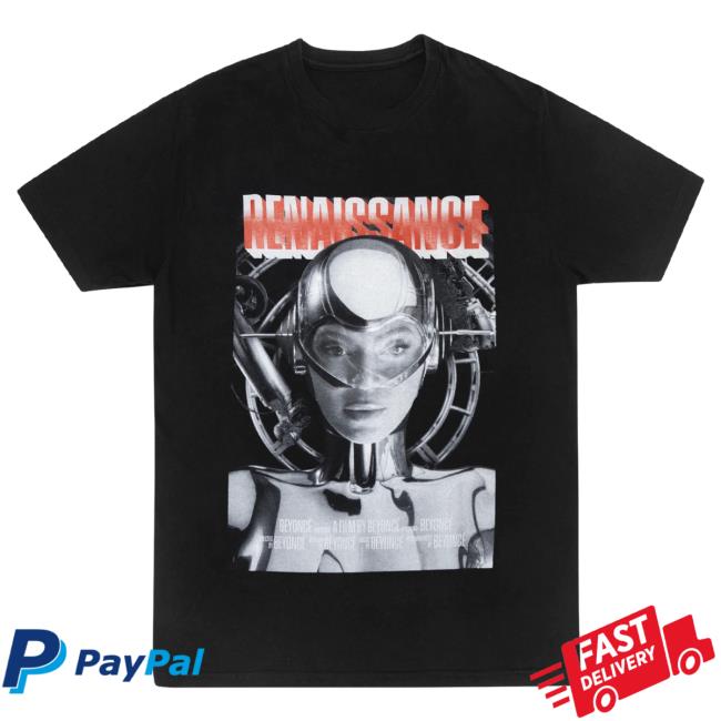 Official Beyonce Renaissance Movie Merch Store Silver Screen Tee Beyoncé Shop