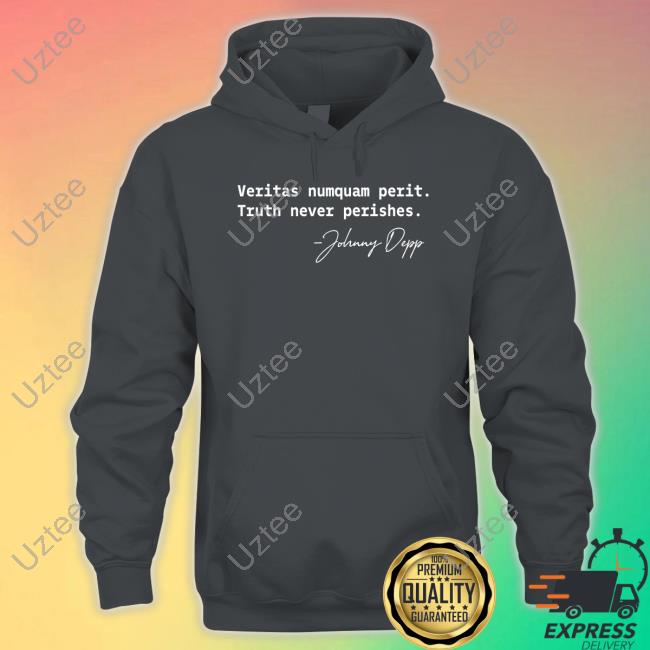 Veritas Numquam Perit Truth Never Perishes Johnny Depp T Shirt