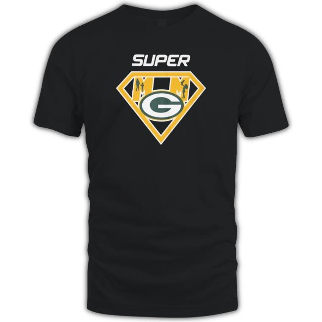 Green Bay Packers Super Mom And Child shirt Green Bay Packers Super Mom And Child shirt