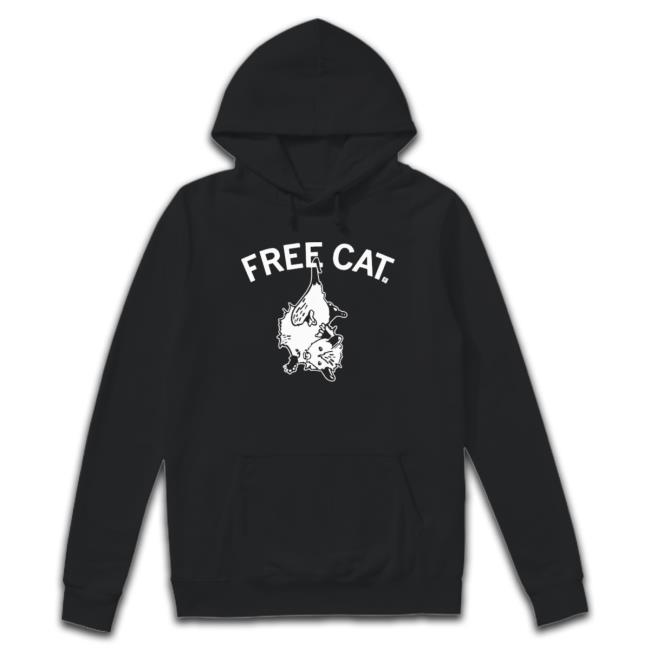 Official Frees Cat Didelphis Virginiana Hooded Sweatshirt Official Frees Cat Didelphis Virginiana Tee