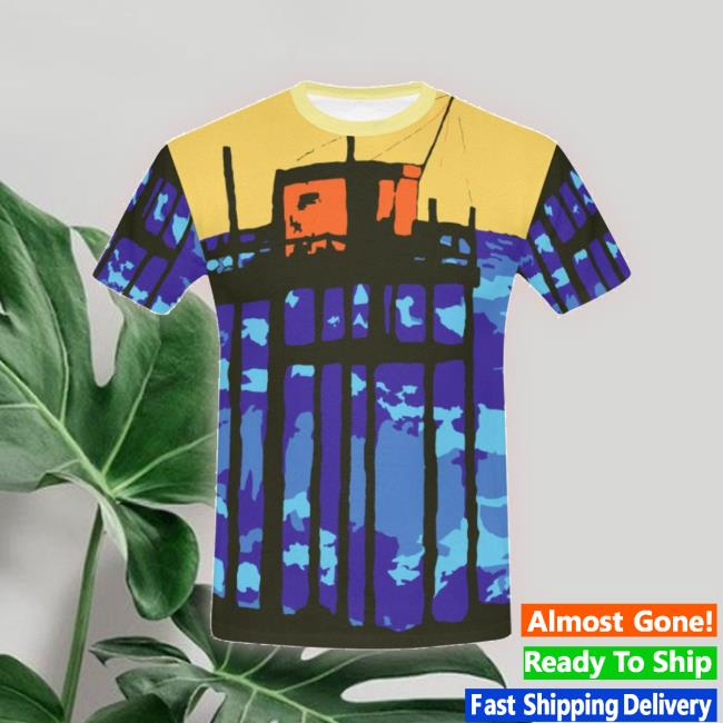 Goxmix Men's Art Travel Around The World Short New Shirt