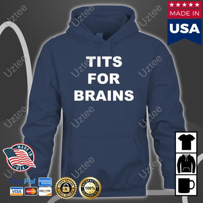 Doomsday Bimbo Wearing Tits For Brain Tees