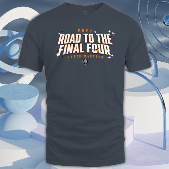 Fanatics Branded Charcoal 2023 Ncaa Men's Basketball Tournament March Madness Ball Shirt