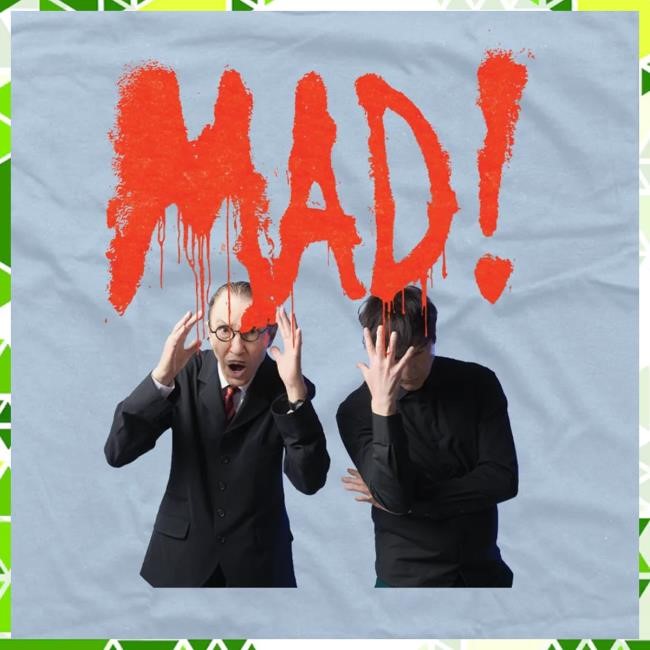 Sparks Official Merch Mad Album Ls Tee Sparks Official Merch Mad Album Ls Tee