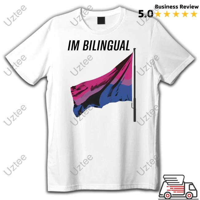 Bisexual Shitposts I'm Bilingual Flag Hoodie