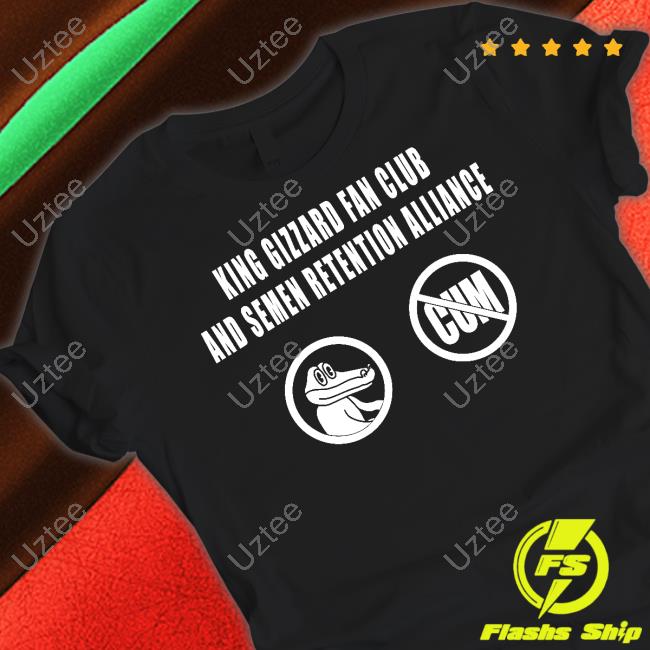 King Gizzard Club And Semen Retention Alliance Hoodie