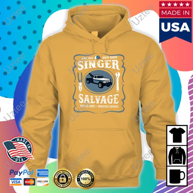 Sioux Falls South Dakota Singer Salvage Sweatshirt