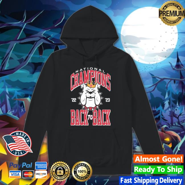 Georgia Bulldogs National Champions 2023 Back To Back Gauge T- shirt Georgia Bulldogs National Champions 2023 Back To Back Gauge Classic shirt