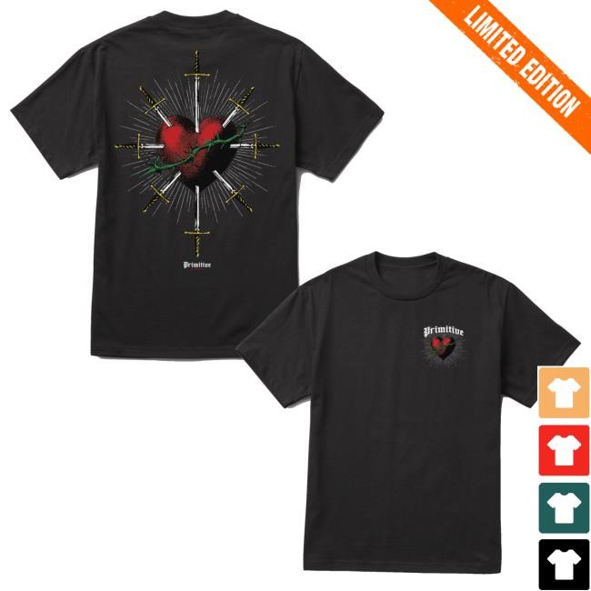 Primitive Skateboarding Merch Store Saint Youth T Shirt