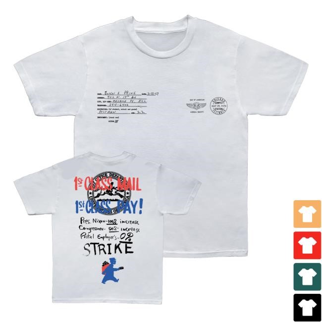 Official The Night Gallery First Class Mail Tee