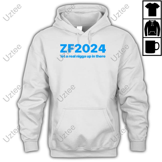 Zf2024 Let A Real Nigga Up In There Tee Zack Fox