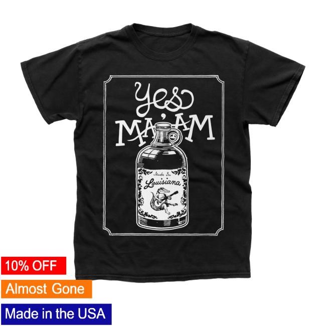 Flail Records Merch Shop Yes Ma'am Louisiana Tee