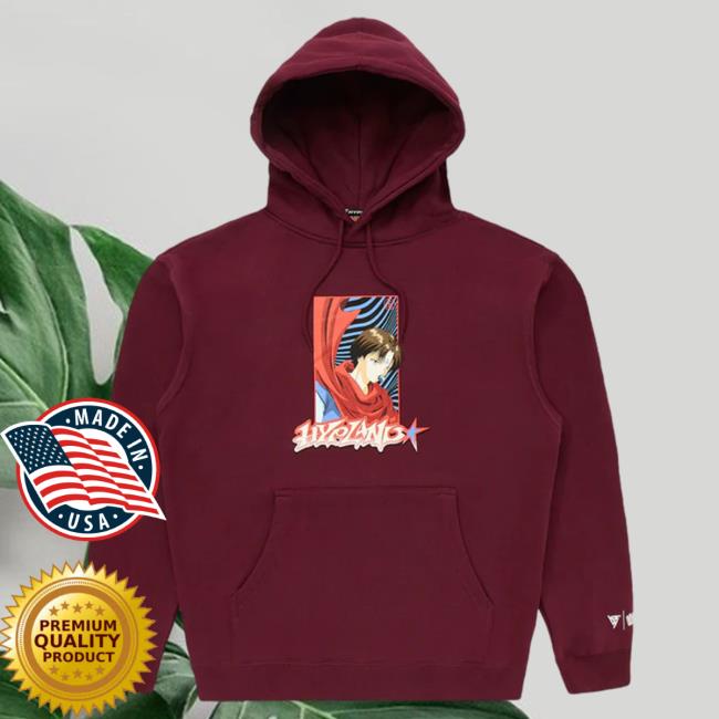 Official Hypland Clothing Merch Store Hypland Yyh Karasu Star Popover Sweatshirt (Maroon)