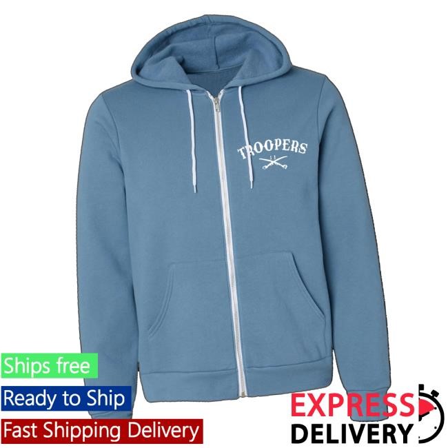 Trending Troop Store Merch The Basic Full Zip Crewneck Sweatshirt