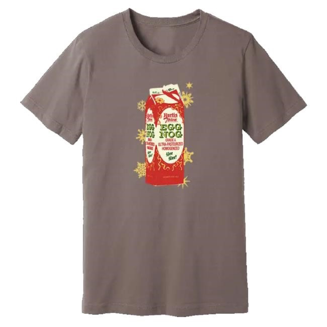 Trending Kurtis Conner Merch Egg Nog Pebble Brown New Shirt
