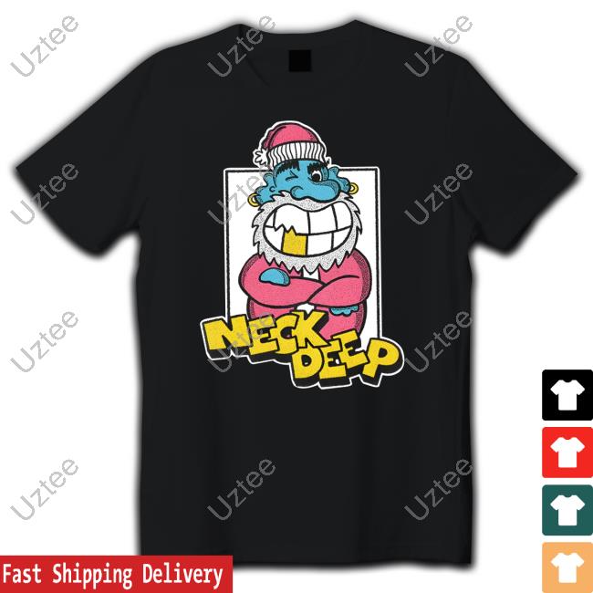 Neck Deep Santa T Shirt