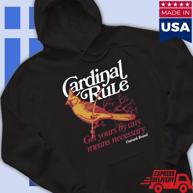 Cardinal Rule Get Yours By Any Means Necessary Outrank Brand Sweater