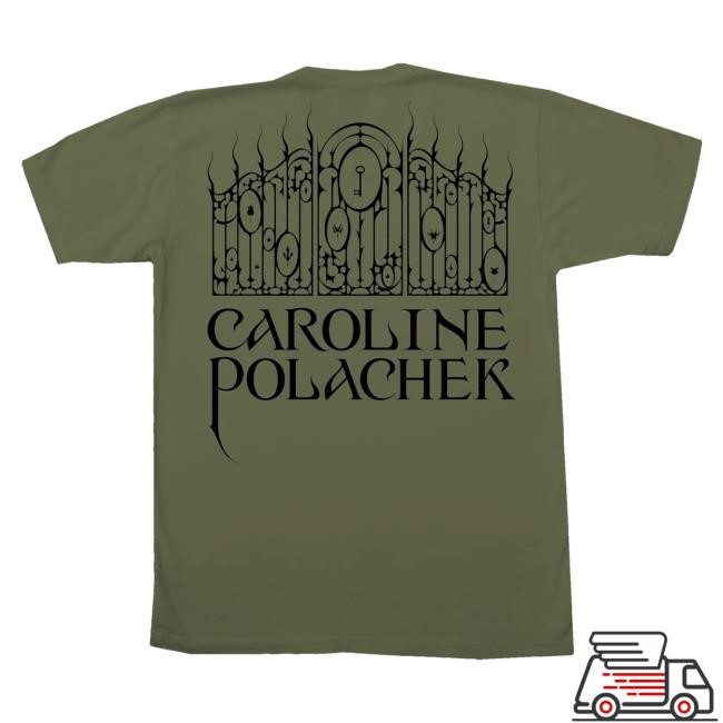 Original Caroline Polachek Merch Store Pang 5 Year Anniversary Green Tee