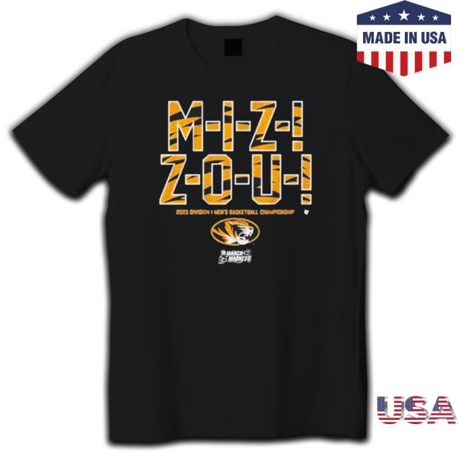 Missouri Basketball Miz Zou 2023 T-Shirt