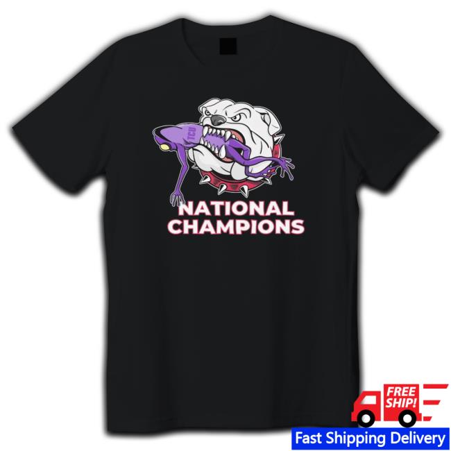 Georgia Dogs Bite Frog National Champions Sweaters Georgia Dogs Bite Frog National Champions shirt
