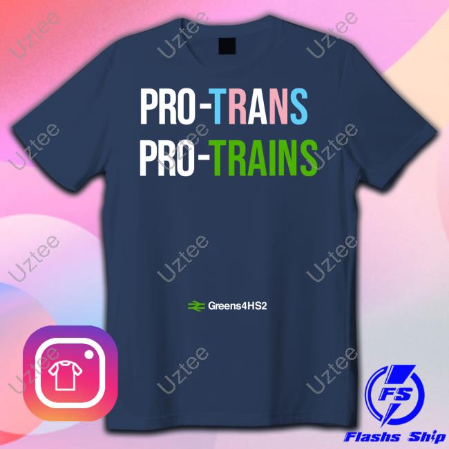 Pro Trans Pro Trains Hoodie