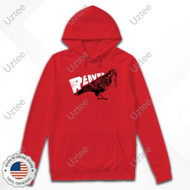Retroware Store Red Vox Noodle Pigeon T Shirt