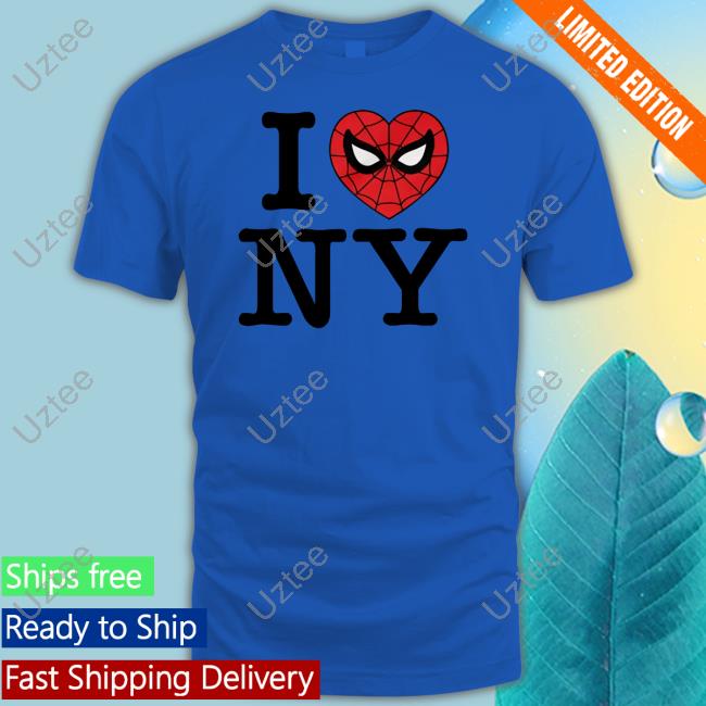 Banditboys I Love Ny Hero Tee Shirt Capital Spidey I Love Ny Hero Tee Shirt