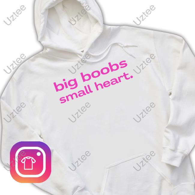 Nellies Print Studio Big Boobs Small Heart Tees