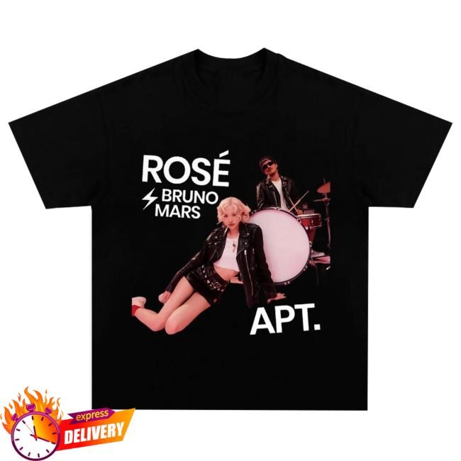 Sporttn Merch Bruno Mars & Rosé (Apt) Hoodie