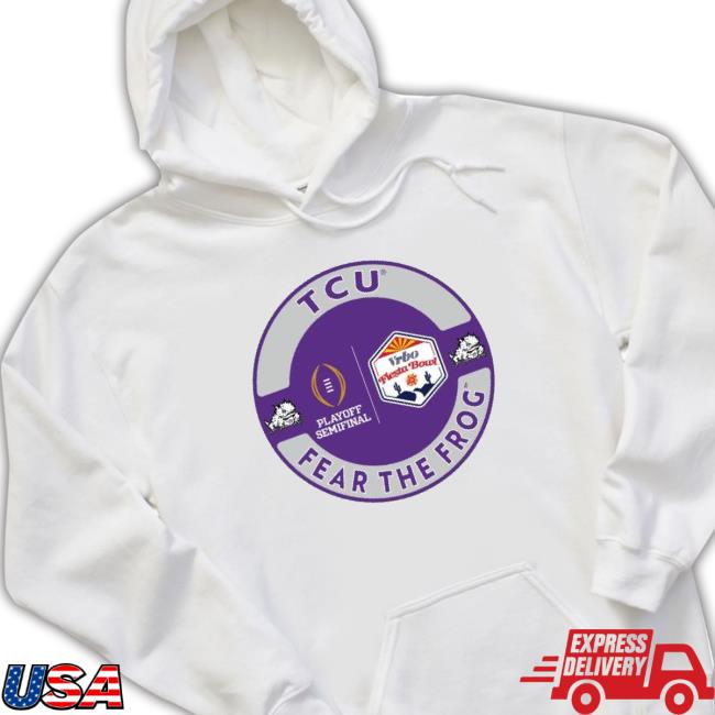 Tcu Playoff Semifinal 2022 Vrbo Fiesta Bowl Logo Sweaters Tcu Playoff Semifinal 2022 Vrbo Fiesta Bowl Logo Tee Shirt