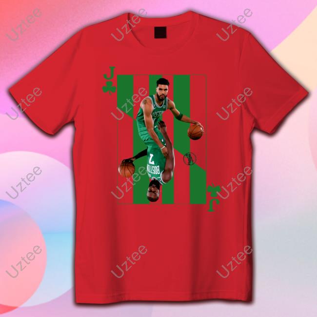 Jaylen Brown Wearing Jason Tatum & Jaylen Brown The Jays Celtic Tees