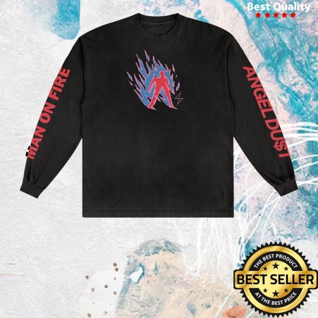 Run For Cover Records Merch Shop Angel Du$T Man On Fire T Shirt